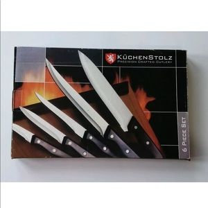 KUCHENSTOLZ, Crafted Cutlery 6 Piece Set. New